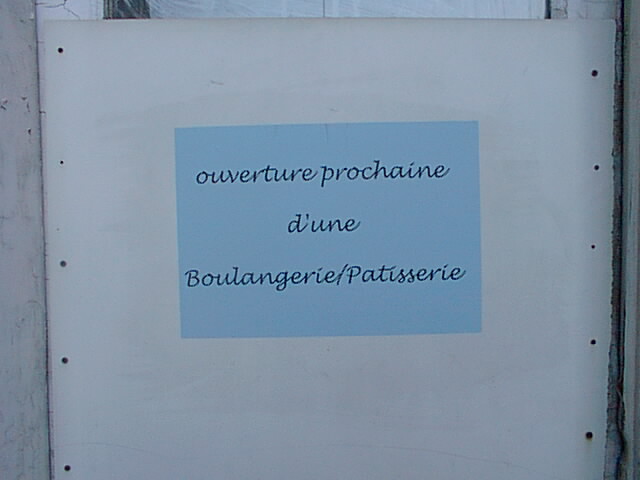 boulangerie