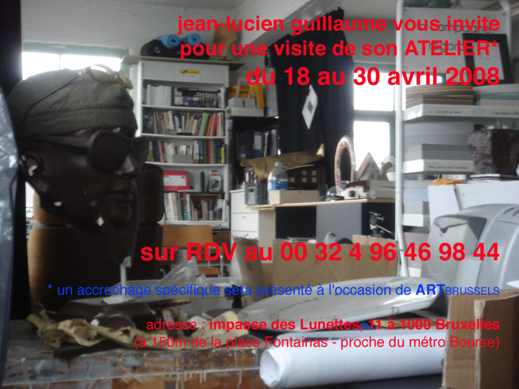 Bruxelles, atelier portes ouvertes