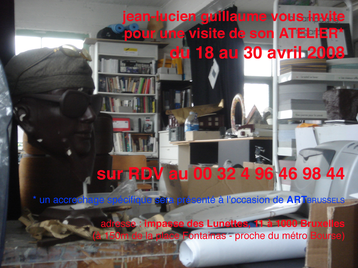Bruxelles, atelier portes ouvertes