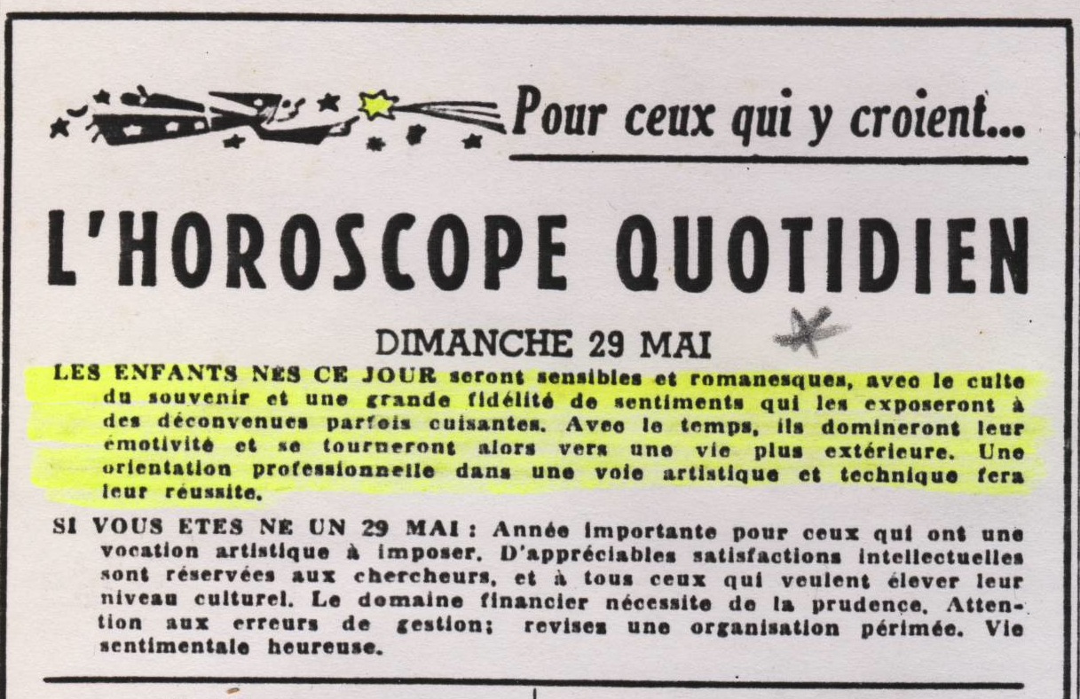Journal LE SOIR 29 mai 1960