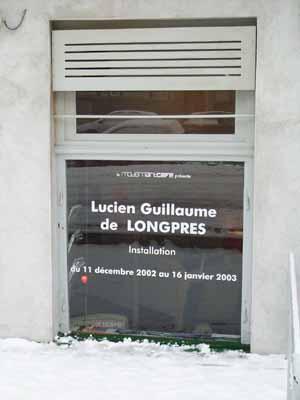 extérieur de la galerie